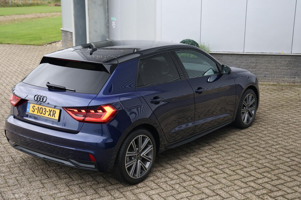 Audi A1 Sportback 30TFSI 110pk Aut. Advanced Ed. NAP|Virtual|Sfeerv|Zwart optiek