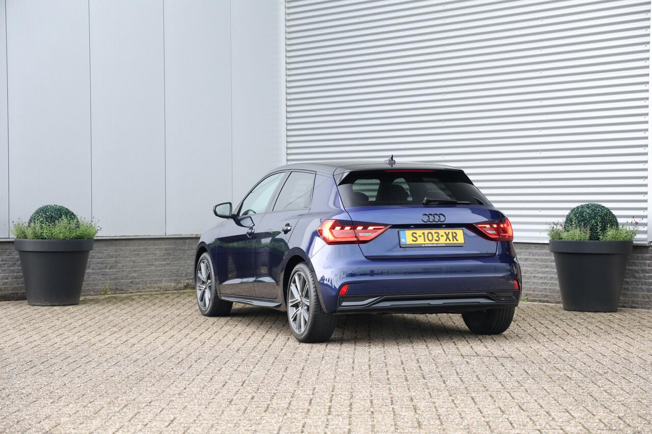 Audi A1 Sportback 30TFSI 110pk Aut. Advanced Ed. NAP|Virtual|Sfeerv|Zwart optiek