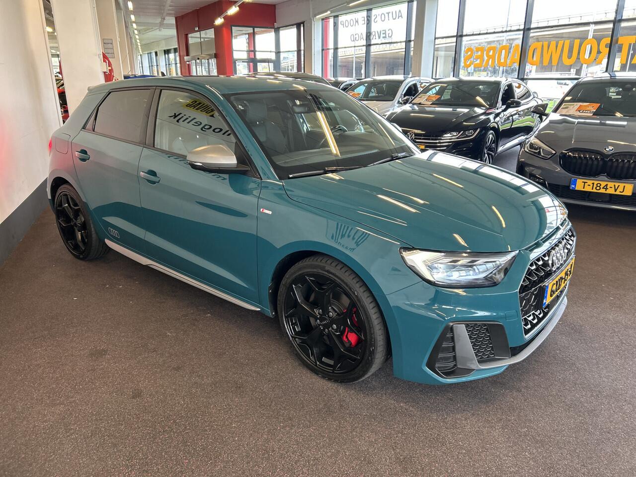 Audi A1 Sportback 40 TFSI 3X S-Line Pro Line S 200PK Automaat | Bang&Olufsen | Sfeerverlichting | Adaptieve cruise control | Dealer onderhouden | Climate control | Apple carplay | Achteruitrijcamera | Keyless | Adaptief onderstel | Digital dashboard | 18''INCH | 