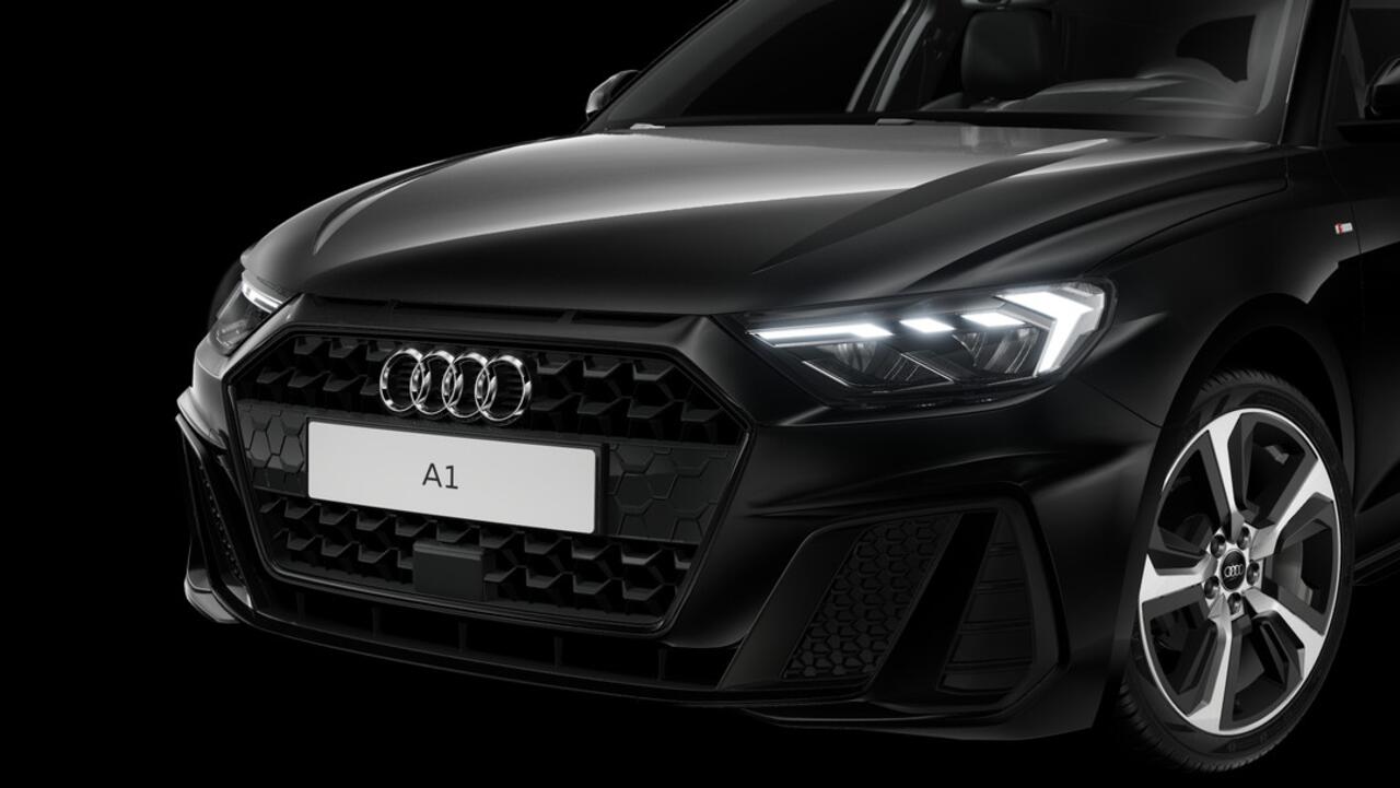 Audi A1 Sportback 25 TFSI 95 5MT S edition Buitenspiegels elektrisch verstelbaar, verwarmbaar en inklapbaar | Grootlichtassistent | Airconditioning 2-zone | Audi soundsystem