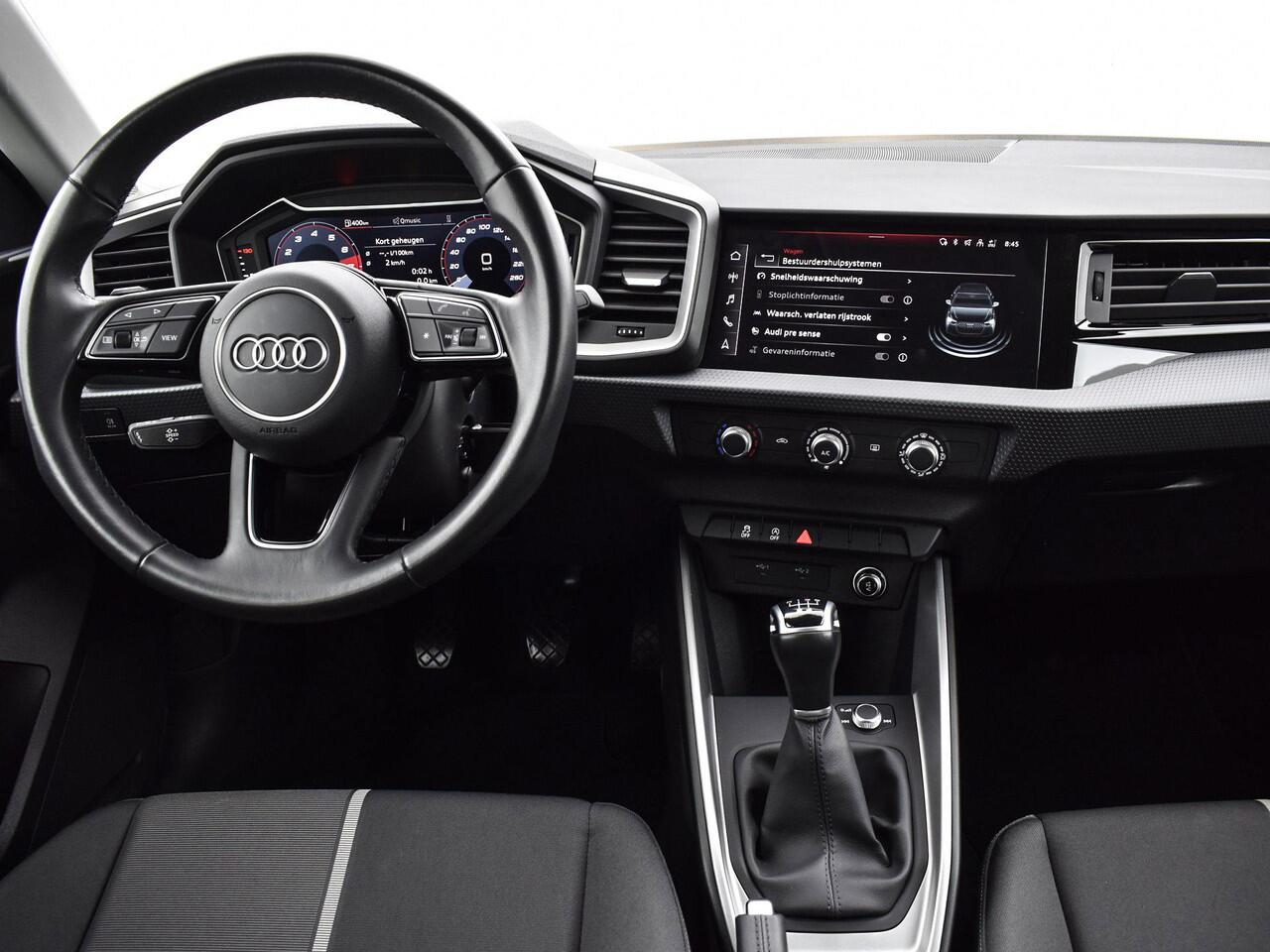 Audi A1 Sportback 25 TFSI 95pk Advanced edition · Apple/Android Car Play · Airco · P-Sensoren · Cruise Control · DAB · 17'' Inch · Garantie t/m 09-10-2027 of 100.000km