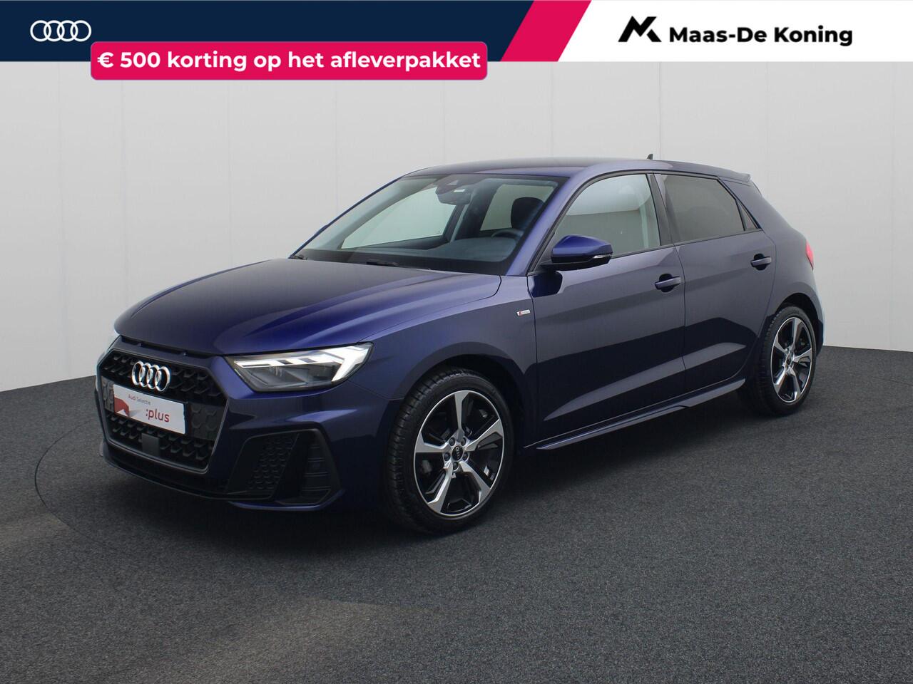 Audi A1 Sportback 25 TFSI/95PK S Line · Apple/Android · Camera + Parkeersensoren · Sonos sound · Stoelverwarming · Clima · Garantie t/m 06-01-2030 of 100.000km
