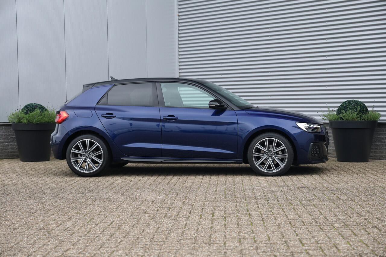 Audi A1 Sportback 30TFSI 110pk Aut. Advanced Ed. NAP|Virtual|Sfeerv|Zwart optiek