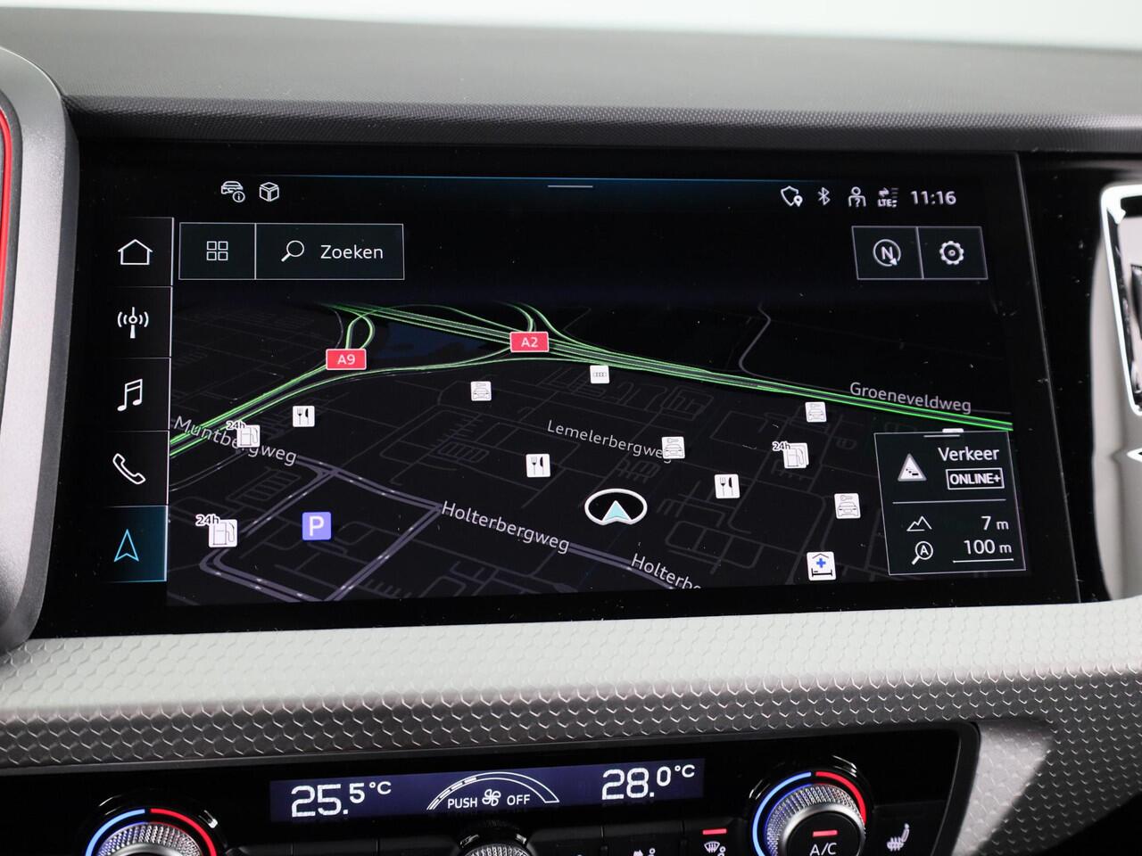 Audi A1 Sportback 40 TFSI S Line 207pk | Led koplampen | 18 inch Lichtmetalen velgen | Sportstoelen | Stoelverwarming | Navigatie