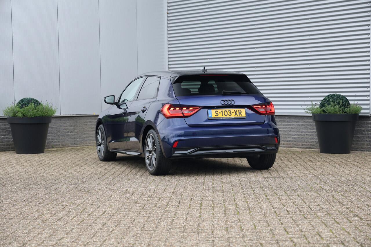 Audi A1 Sportback 30TFSI 110pk Aut. Advanced Ed. NAP|Virtual|Sfeerv|Zwart optiek