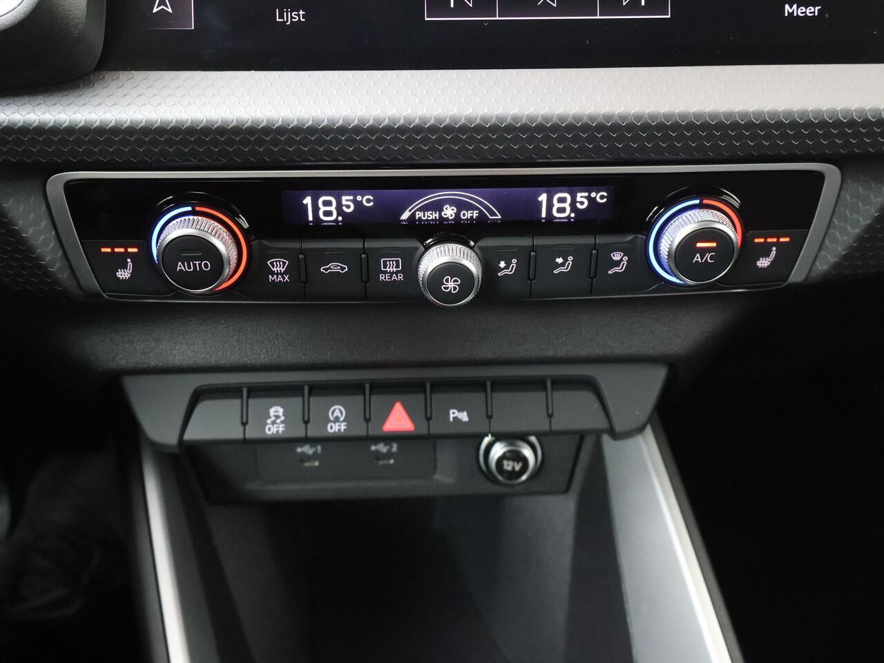 Audi A1 Sportback 25 TFSI Pro Line | 95 PK | Apple Carplay/Android Auto draadloos | Climate Control | Cruise Control | Parkeersensoren | Stoelverwarming voor | Sportstoelen |