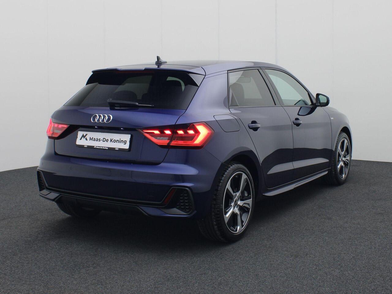 Audi A1 Sportback 25 TFSI/95PK S Line · Apple/Android · Camera + Parkeersensoren · Sonos sound · Stoelverwarming · Clima · Garantie t/m 06-01-2030 of 100.000km