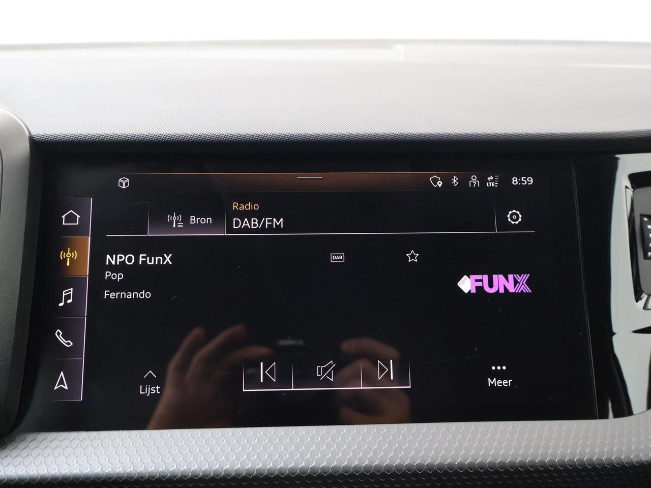 Audi A1 Sportback 25 TFSI Pro Line | 95 PK | Apple Carplay/Android Auto draadloos | Climate Control | Cruise Control | Parkeersensoren | Stoelverwarming voor | Sportstoelen |