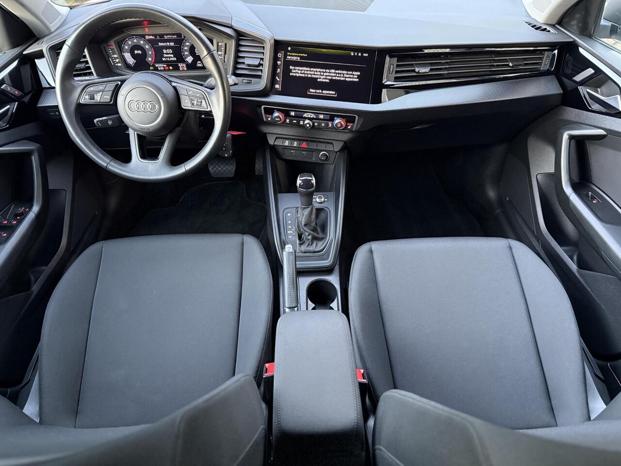 Audi A1 Sportback 30 TFSI Pro Line LED l AppleCarplay l 18 Inch l Black Style l Stoelverarming