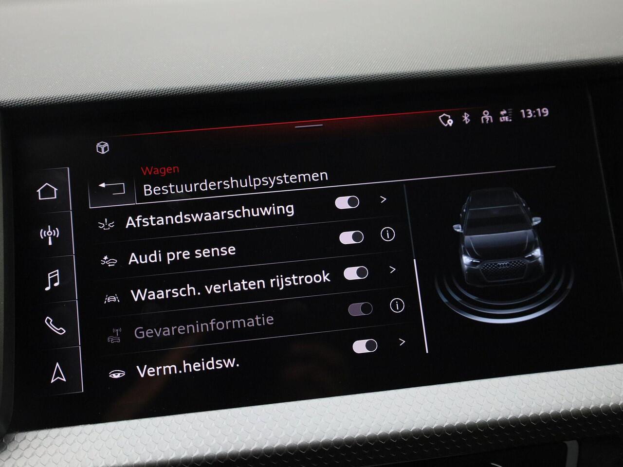 Audi A1 Sportback 25 TFSI/95PK S Line · Apple/Android · Camera + Parkeersensoren · Sonos sound · Stoelverwarming · Clima · Garantie t/m 06-01-2030 of 100.000km