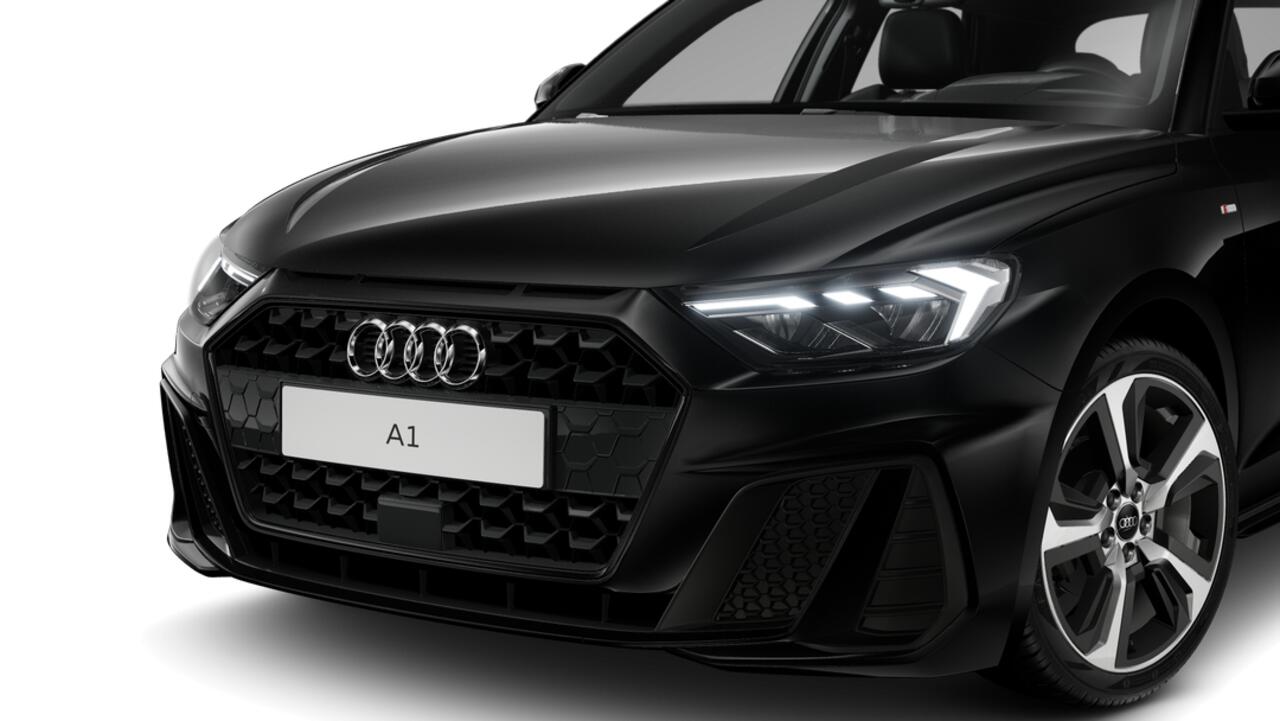 Audi A1 Sportback 25 TFSI 95 5MT S edition Buitenspiegels elektrisch verstelbaar, verwarmbaar en inklapbaar | Grootlichtassistent | Airconditioning 2-zone | Audi soundsystem