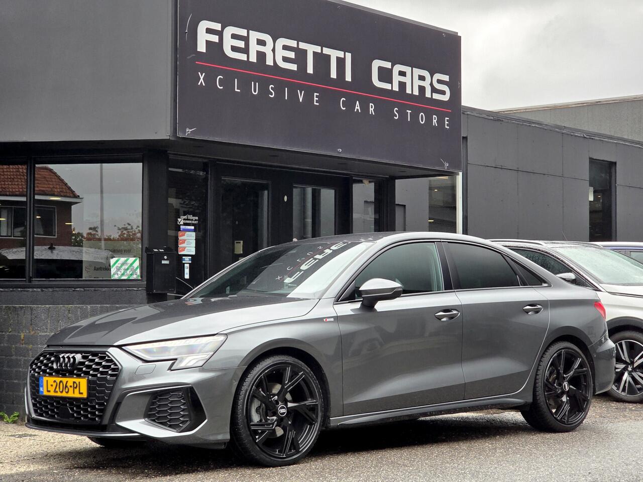 Audi A3 Limousine 30 TFSI AUT7 3x S-LINE BLACK-EDITION SPORTSTOELEN PARKASSIST NAVI DIGIDASH 19-INCH.LMV PDC