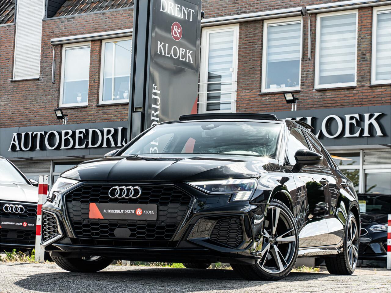 Audi A3 Limousine 35 TFSI edition S-Line PANO CAMERA BLACK OPTIC LEDER VIRTUAL DASH BOMVOL!!