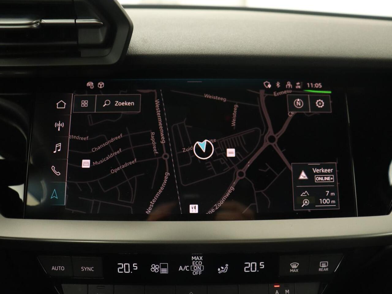 Audi A3 30 TFSI Advanced edition | Full LED | Navigatie | Carplay | Cruise control | Virtual cockpit | Automaat | LMV 17 inch