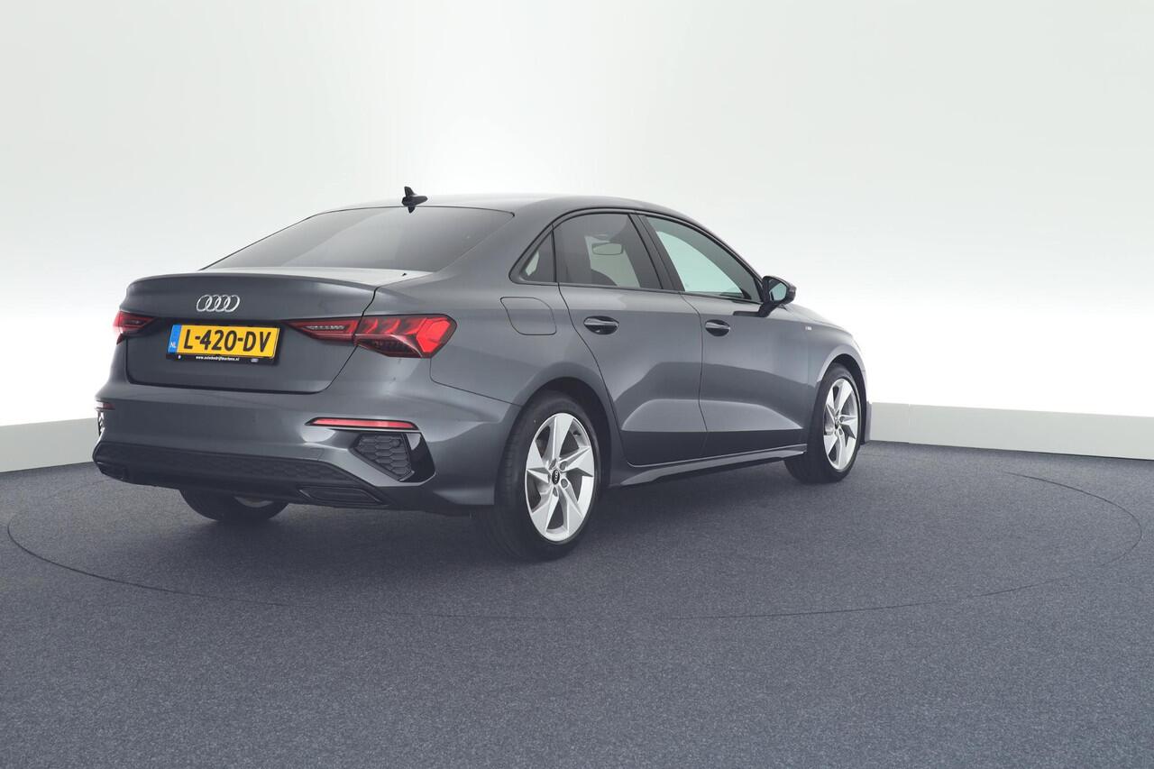 Audi A3 Limousine 35 TFSI 150pk S-Tronic 2x S-Line Stoelverwarming Privacyglass Virtual Cockpit Navigatie