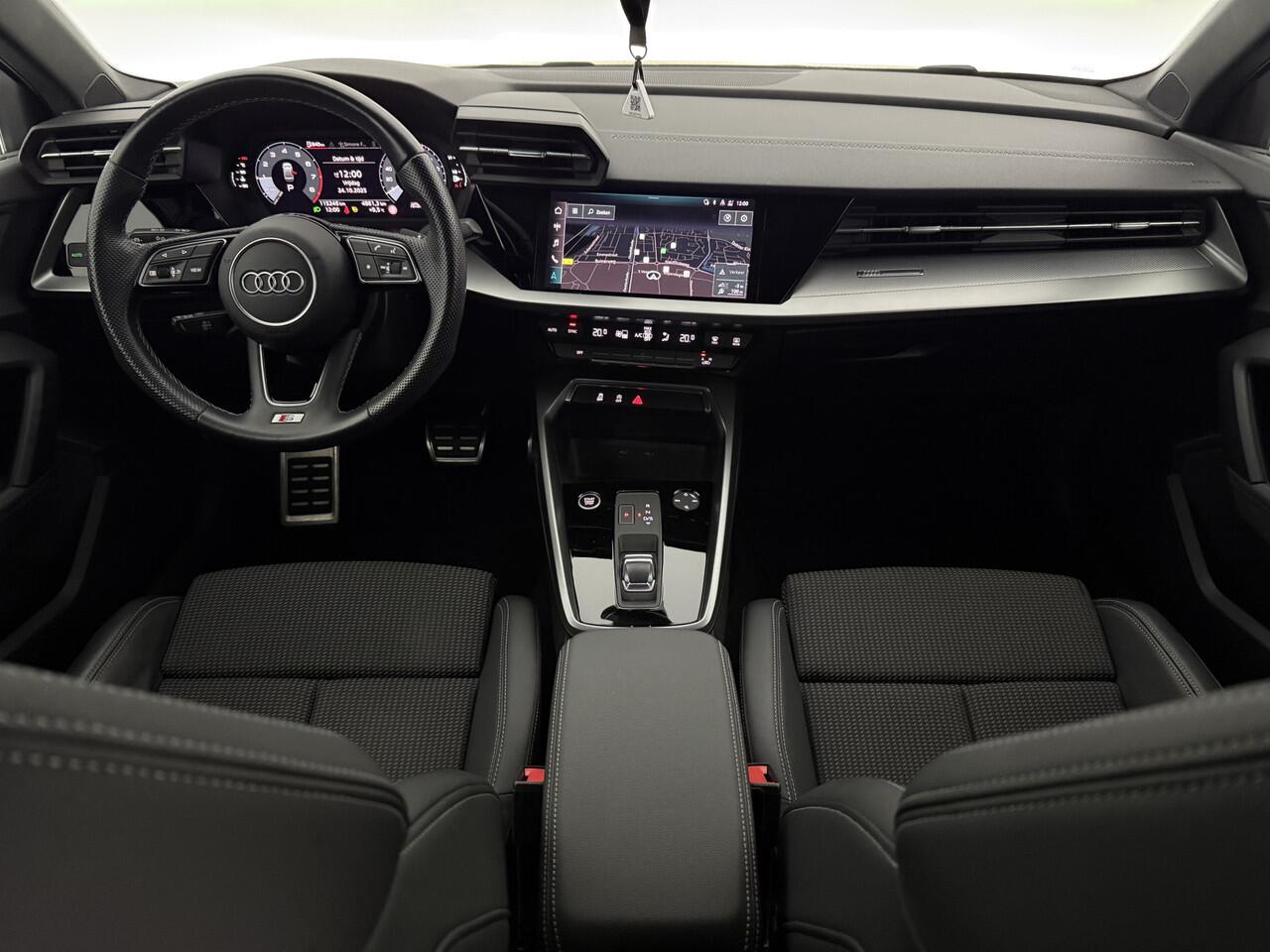 Audi A3 30 TFSI S-line Turbo Blue | Virtual | Carplay | Trekh. | Cruise | Navi | Parkeersens. | NAP