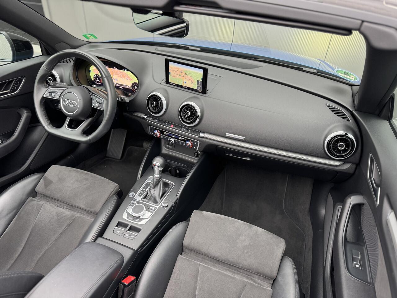 Audi A3 Cabriolet 35 TFSI CoD S Line Advance Sport | Matrix | AirScarf | Virtual Cockpit | Keyless | 19" | Apple CarPlay