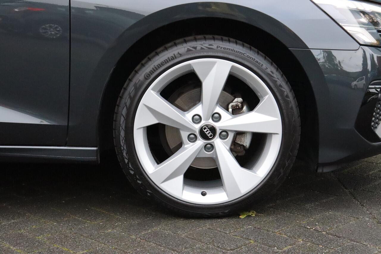 Audi A3 Limousine 30 TFSI Advanced edition S-tronic AUT. CARPLAY|LEDER|ADAPT.CRUISE|STOELVERW|NAV|LED|18'LMV|PDC Nieuwstaat!!