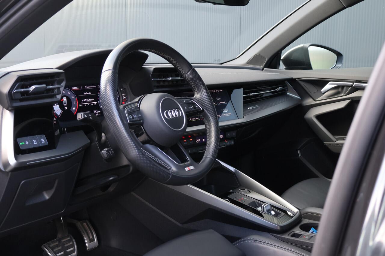 Audi A3 Limousine 35 TFSI S edition | S-Line | RS-Zetels | Matrix Led | Black Optic | Leder | ACC | Bang&Olufsen | Virtual Cockpit |