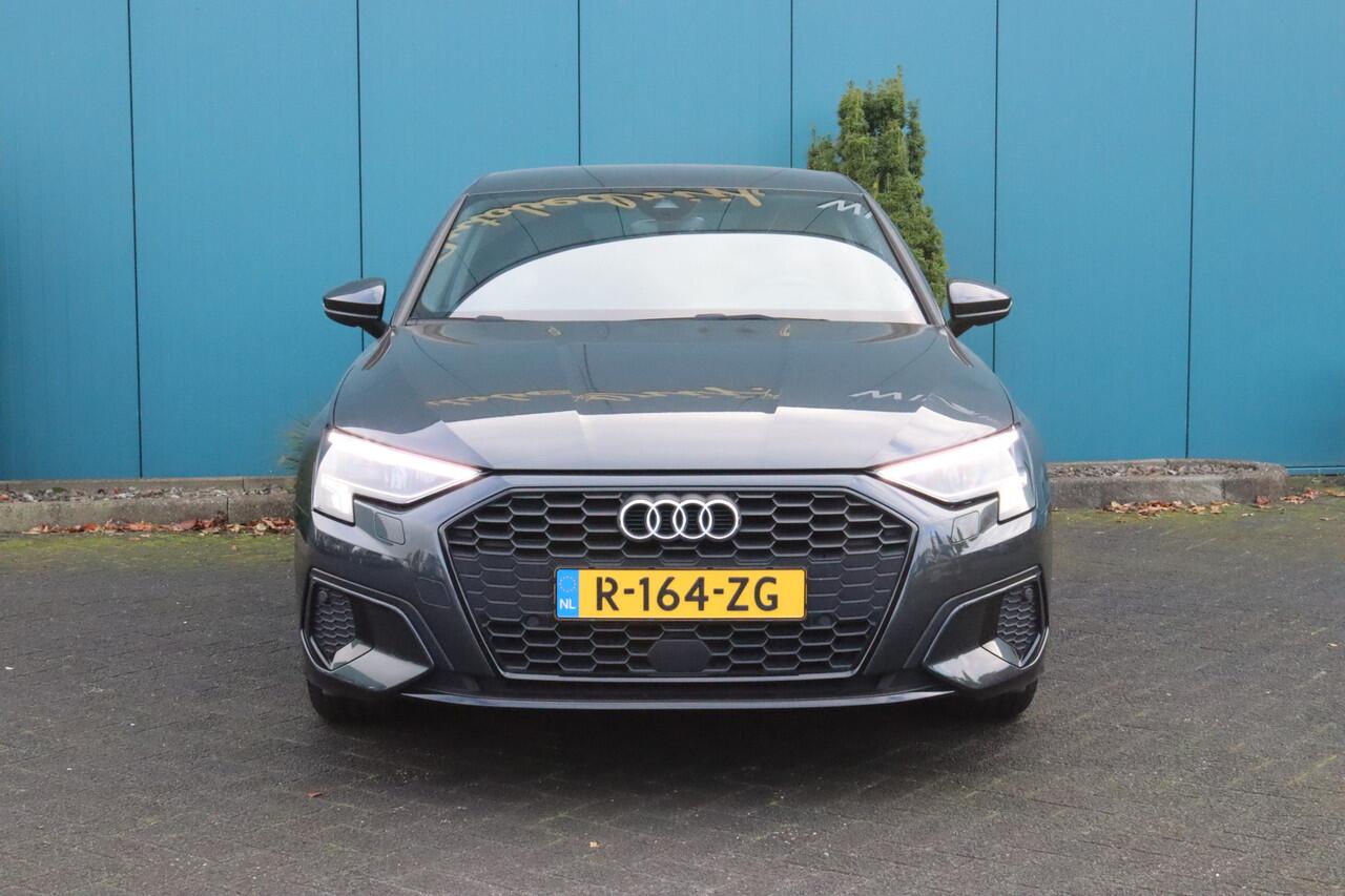 Audi A3 Limousine 30 TFSI Advanced edition S-tronic AUT. CARPLAY|LEDER|ADAPT.CRUISE|STOELVERW|NAV|LED|18'LMV|PDC Nieuwstaat!!