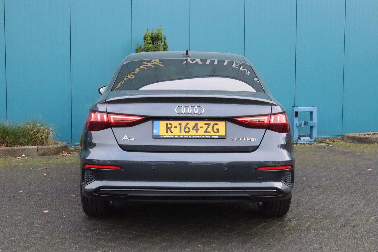 Audi A3 Limousine 30 TFSI Advanced edition S-tronic AUT. CARPLAY|LEDER|ADAPT.CRUISE|STOELVERW|NAV|LED|18'LMV|PDC Nieuwstaat!!