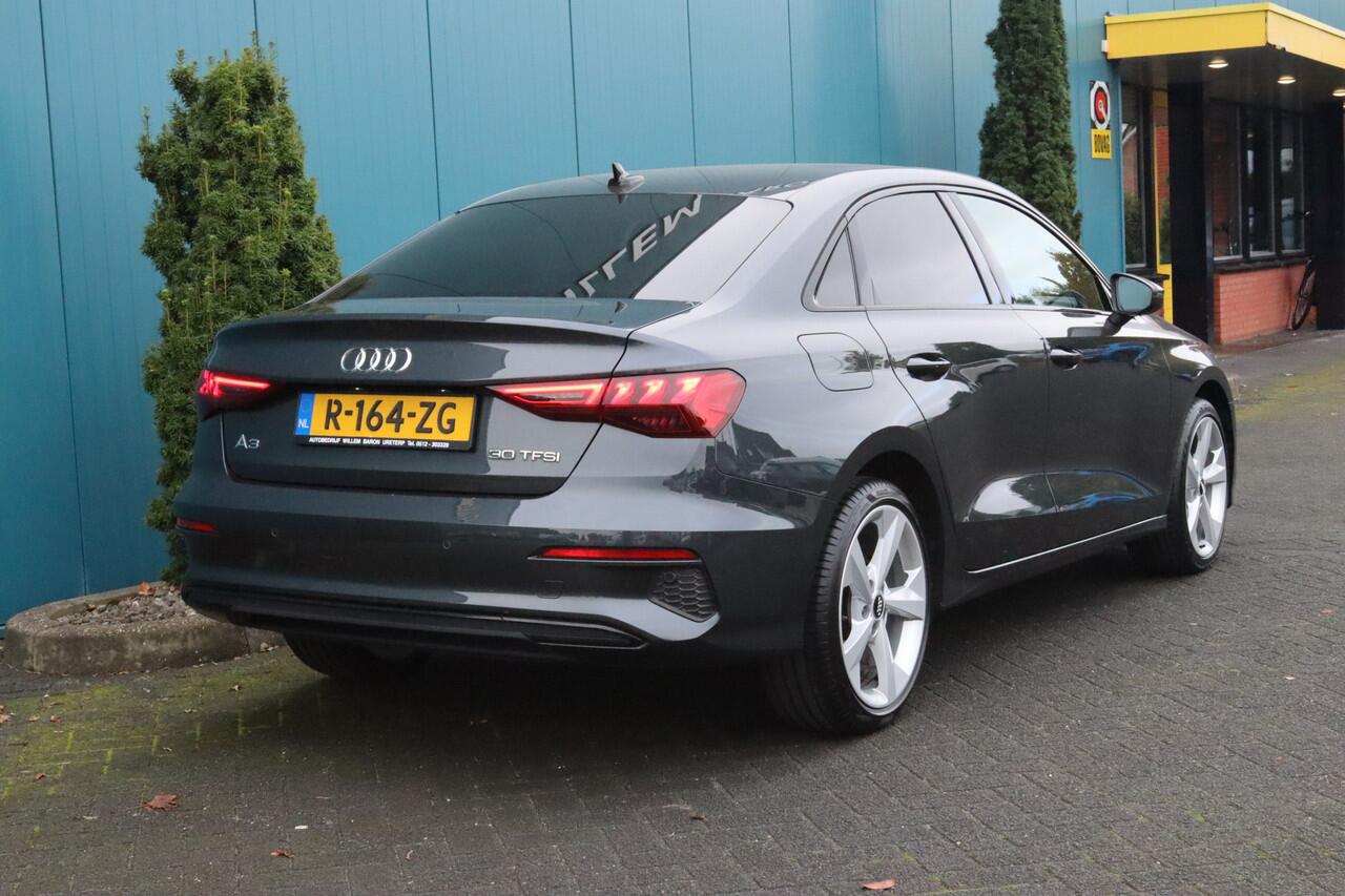 Audi A3 Limousine 30 TFSI Advanced edition S-tronic AUT. CARPLAY|LEDER|ADAPT.CRUISE|STOELVERW|NAV|LED|18'LMV|PDC Nieuwstaat!!