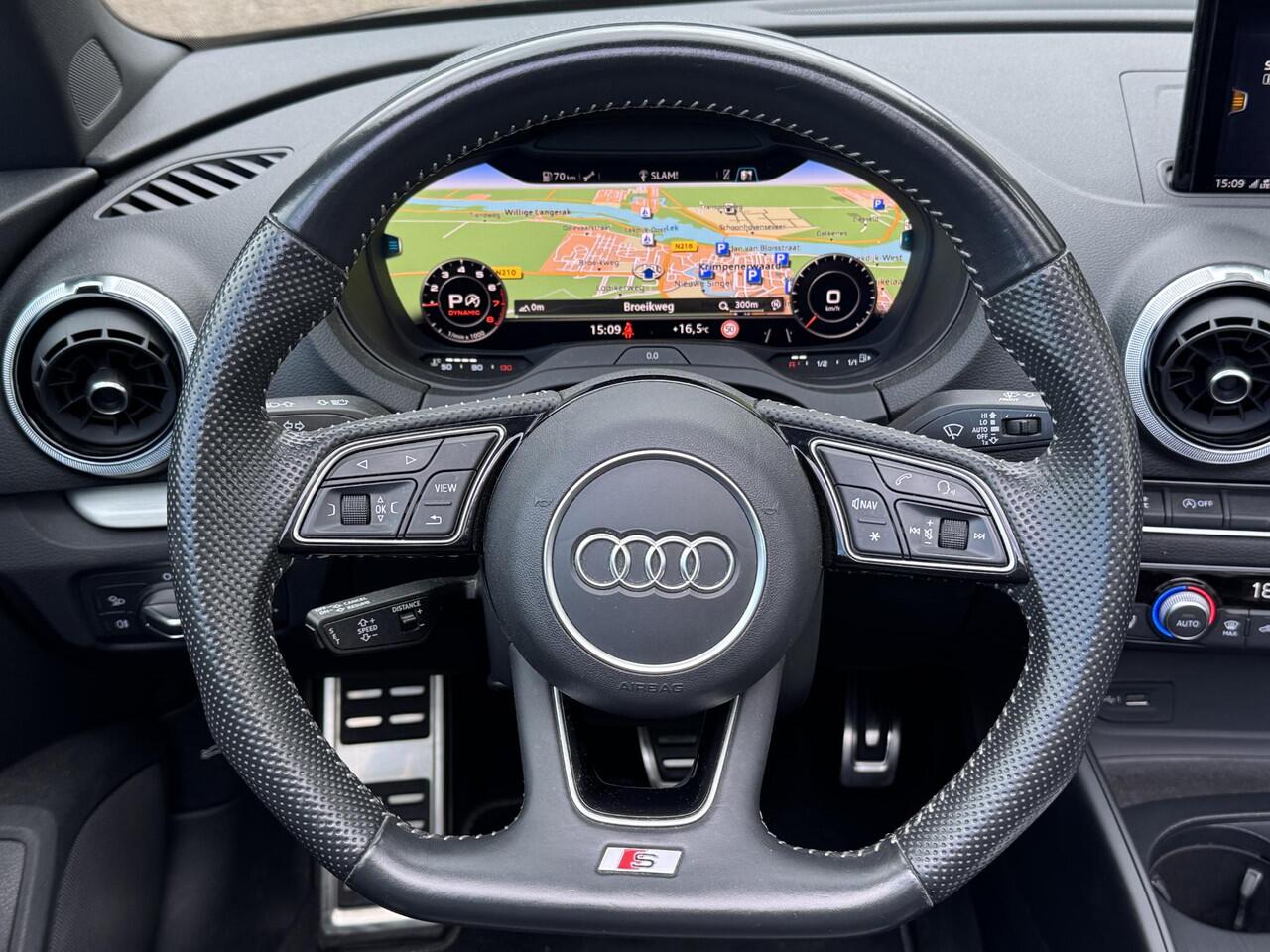 Audi A3 Cabriolet 1.5 TFSI 150pk Aut. S-Line (Leder,Camera,Virtual,Carplay,Clima,Acc)
