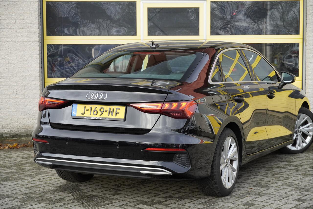 Audi A3 Limousine 35 TFSI 150PK! Automaat Business Edition BJ2020 Lmv 17" | Led | Pdc | Navi | Dynamische knipperlichten | App-Connect | Virtual cockpit | Climate control | Cruise control | Sportstoelen | Getint glas