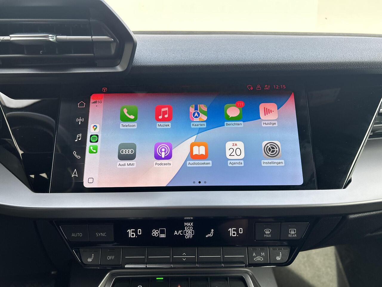 Audi A3 SPORTBACK 40 TFSI e Advance Edition Automaat / Trekgewicht 1.400 kg / PHEV / S-Line ext. / Navigatie / Apple carplay / Android Auto