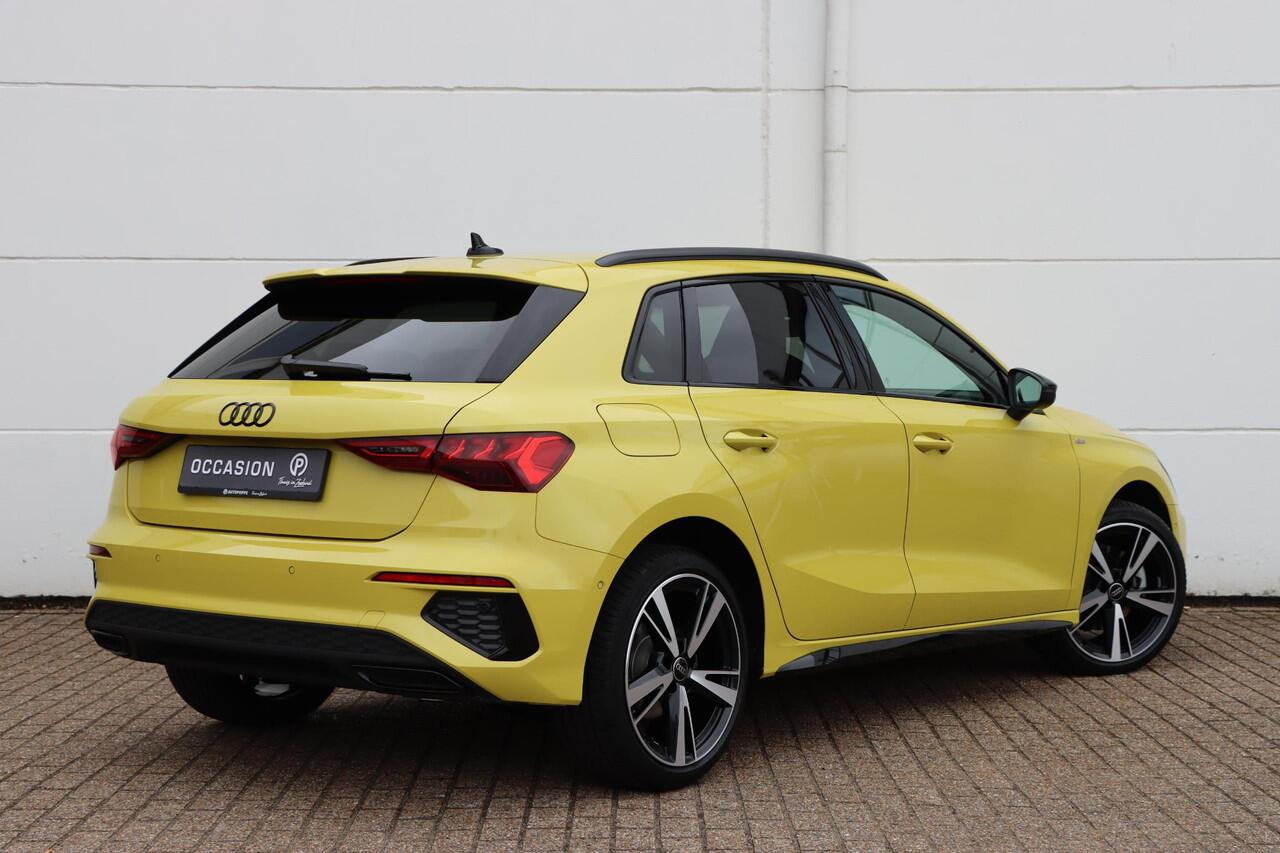 Audi A3 SPORTBACK 40 TFSI e S Edition 204pk S-Tronic l Zwart Optiek Plus