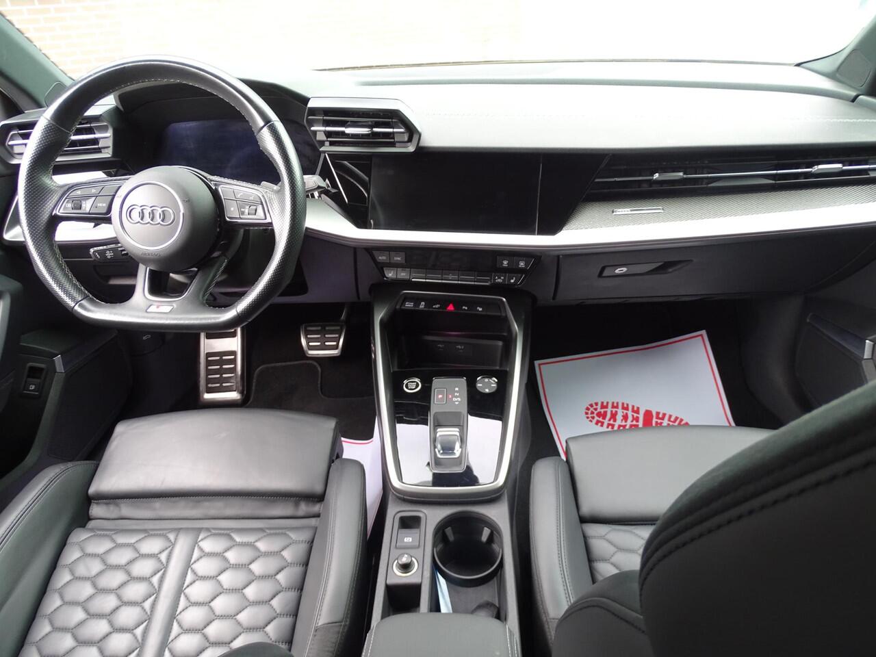 Audi A3 SPORTBACK competition 40 tfsi E-TRON|RS3 STOELEN|NAVIGATIE|LED MATRIX KOPLAMPE/ACHTERLICHTEN|19 INCH VELGEN|BANG & OLUFSEN|STOELVERWARMING|3X S-LINE
