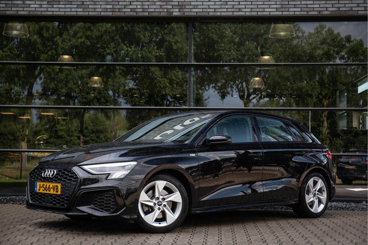 Audi A3 SPORTBACK 35 TFSI S edition S line , Supersportstoelen, Schakelflippers, Virtual cockpit,