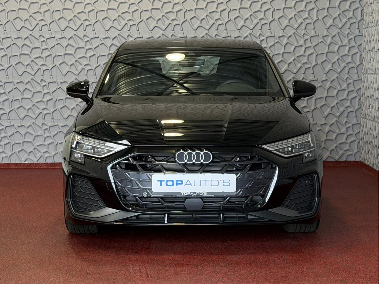 Audi A3 SPORTBACK 35 TFSI 3X S-LINE SCHUIFDAK SONOS MATRIX LED CAMERA STOELVERW ADAP.CRUISE ZWARTE HEMEL PANORAMA