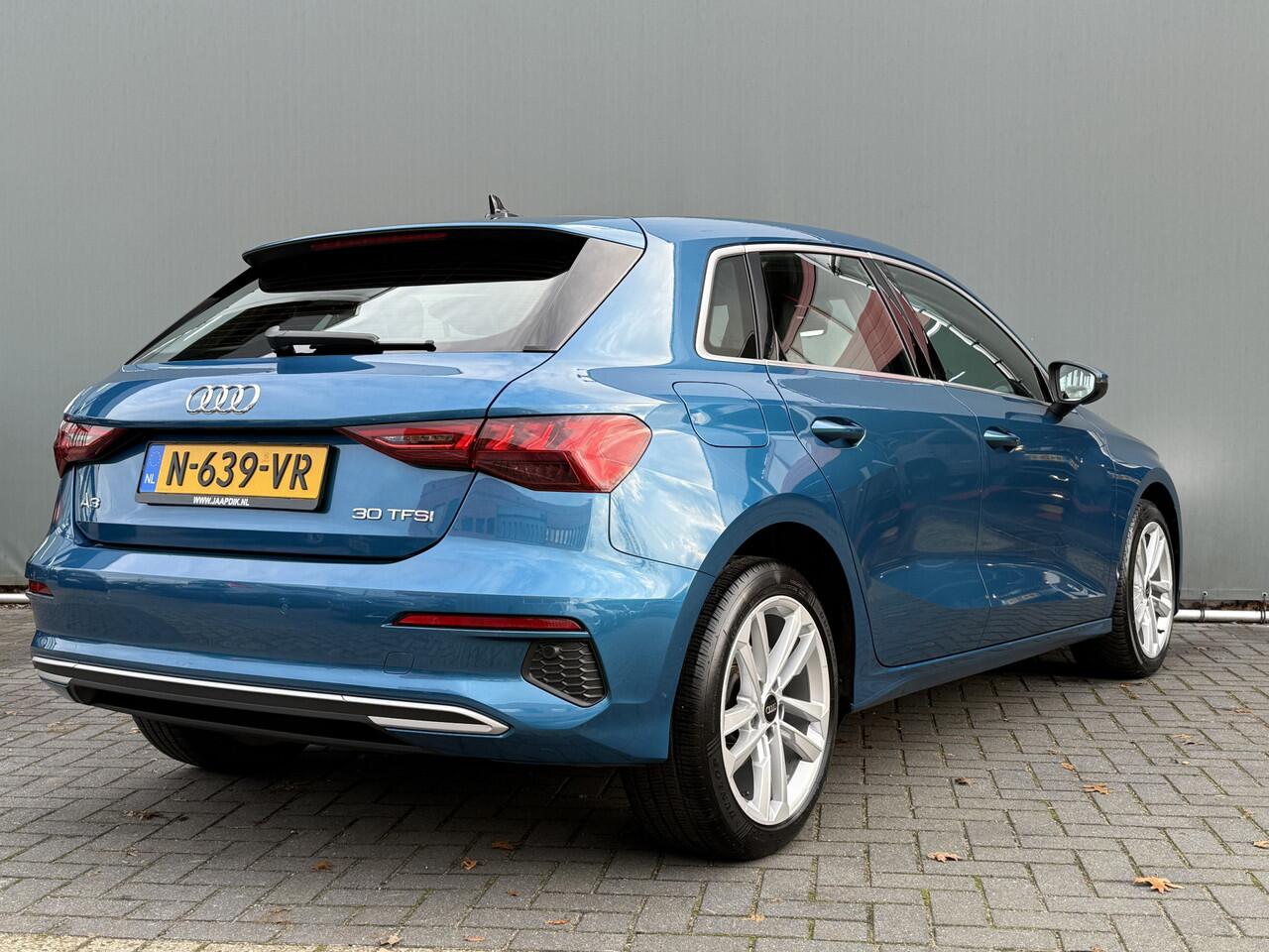 Audi A3 SPORTBACK BWJ 2022 30 TFSI 111PK Advanced edition FULL LED | ADAPTIVE CRUISE | CARPLAY + ANDROID | BLUETOOTH | LMV | PDC