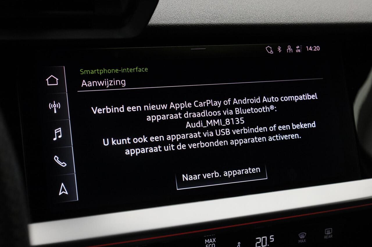 Audi A3 SPORTBACK 35 TFSI 150 pk S-tronic S edition | Matrix LED | Navigatie | Parkeersensoren voor/achter