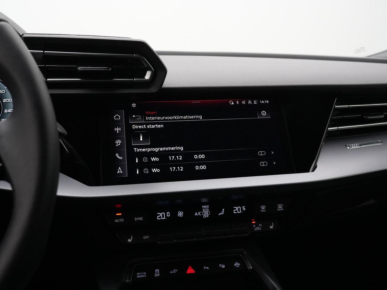 Audi A3 SPORTBACK 40 TFSI e 204 pk S-tronic Advanced edition | Stoelverwarming | Navigatie | Parkeersensoren voor/achter