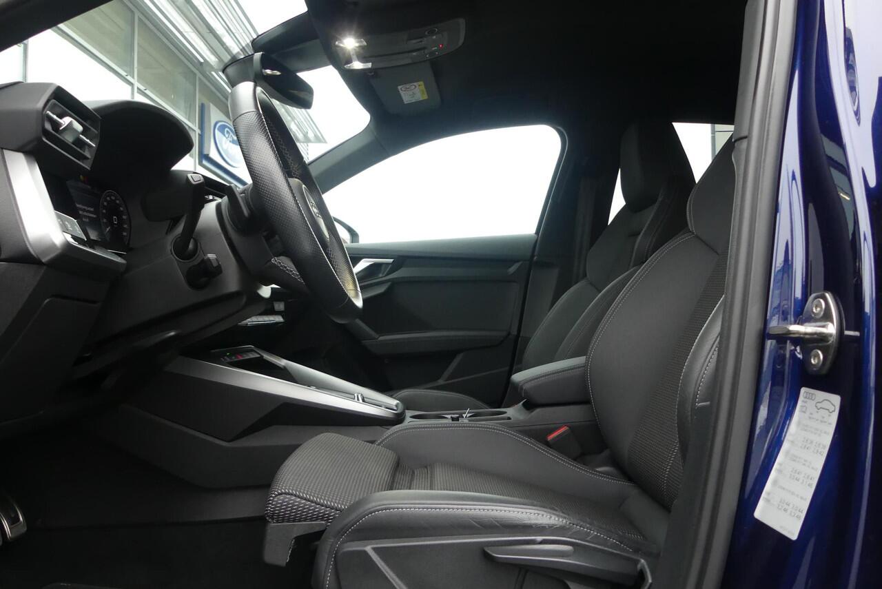 Audi A3 SPORTBACK 45 TFSI e S edition Competition HALF LEDER, STOELVERWARMING, ADAPT. CRUISE, CLIMA, CAMERA, PDC V&A, NAVI, 47.526KM