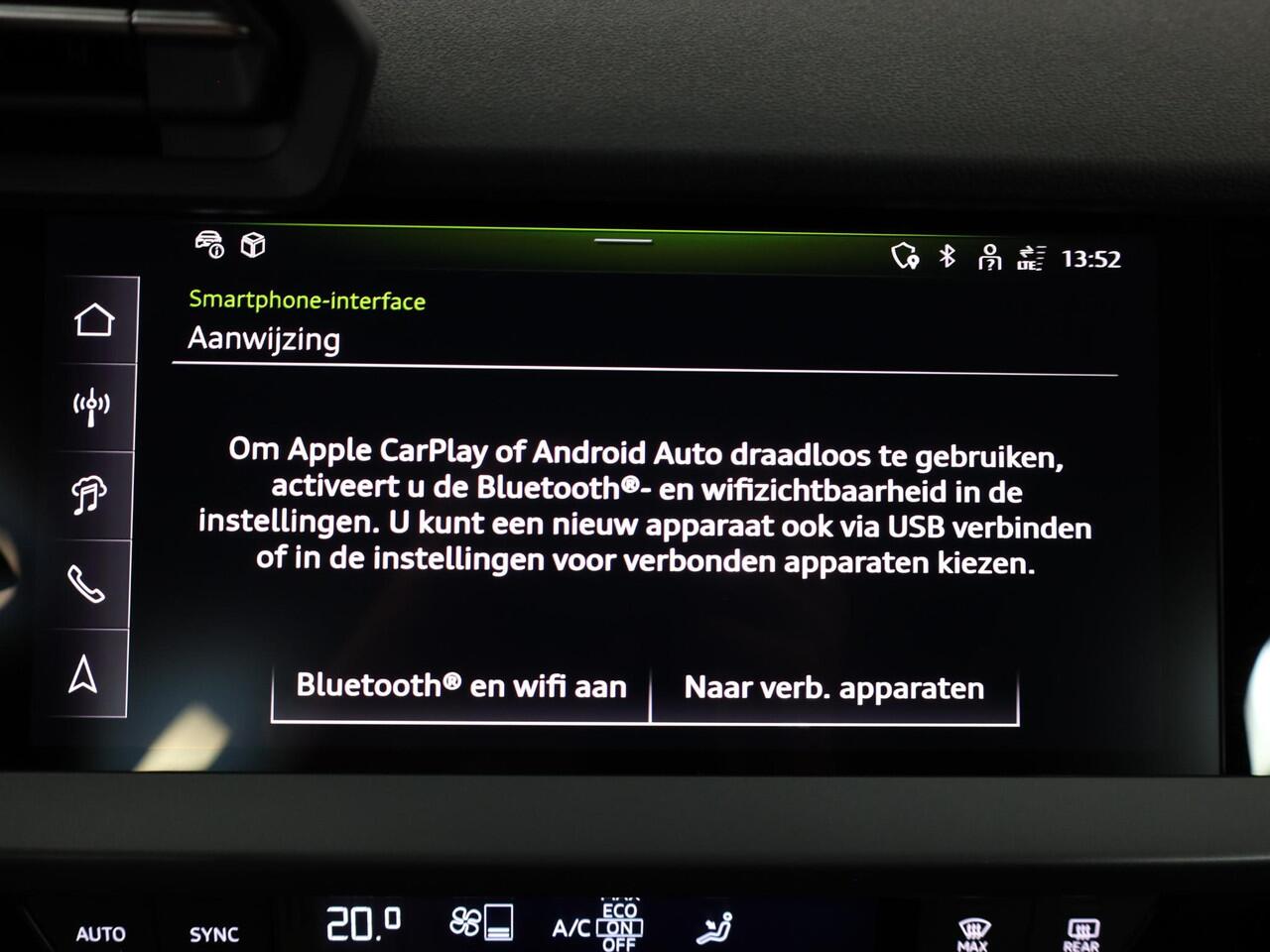 Audi A3 SPORTBACK 35 TFSI Advanced edition 150 pk Private lease vanaf ¤641,-| S-tronic | Verlengde garantie | Navigatie | Parkeersensoren (Park assist) | Achteruitrijcamera | Adaptieve cruise control | LED koplampen |