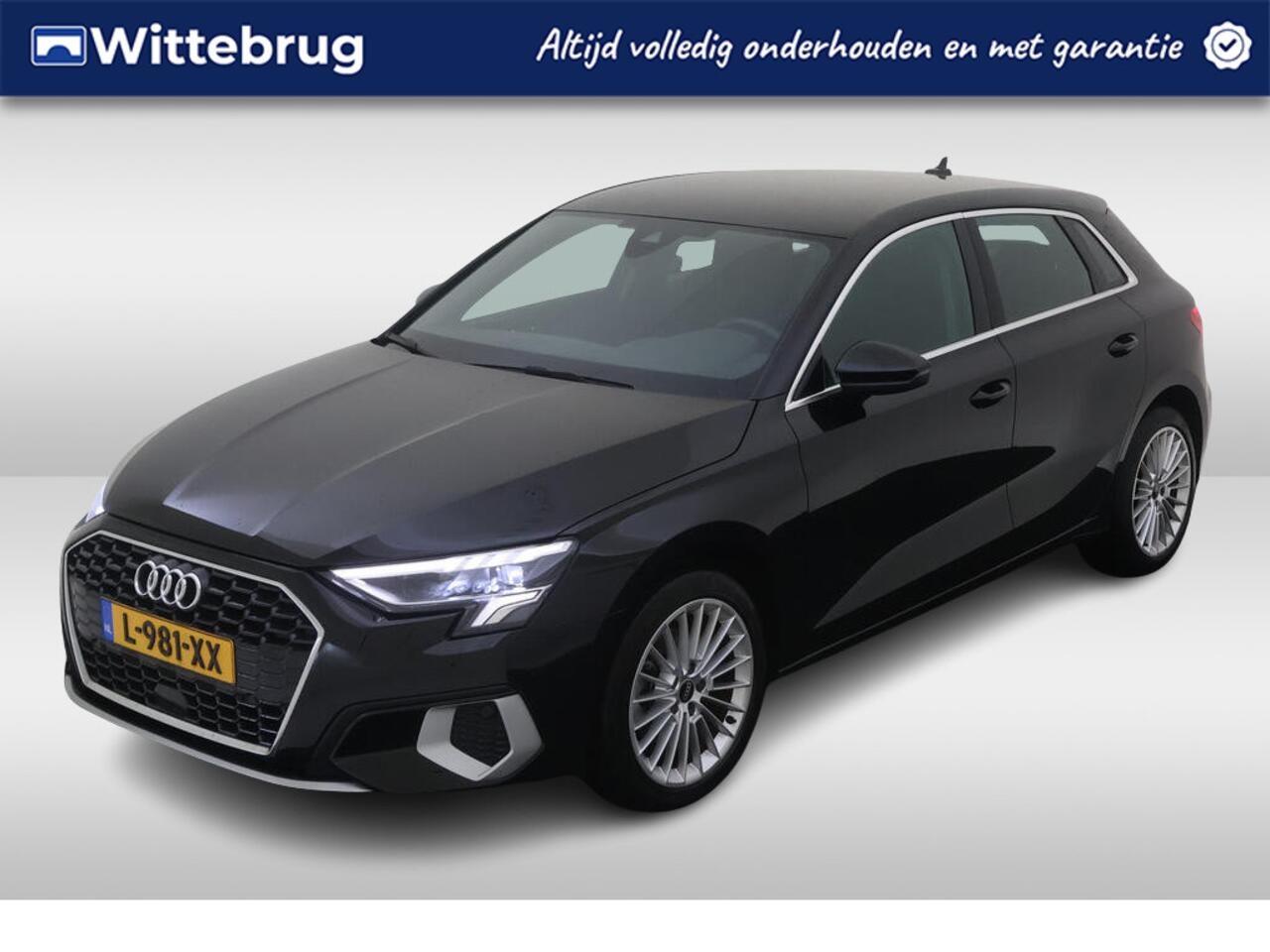 Audi A3 SPORTBACK 30 TFSI Business edition S-Tronic Navigatie / Parkeersensoren / LED verlichting / Airco-Clima / 17"LM velgen