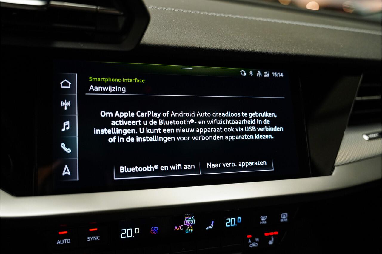 Audi A3 SPORTBACK 40 TFSI e S-Line|Pano dak|Alcantara ruit|Matrix led|18 inch