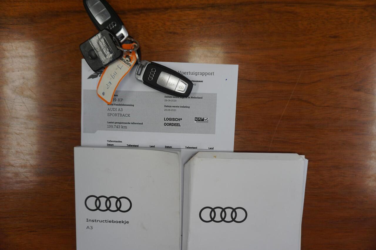 Audi A3 SPORTBACK 35 TFSI150PK/Digitaal Dashboard/Camera/Automatisch inparkeer hulpsysteem.