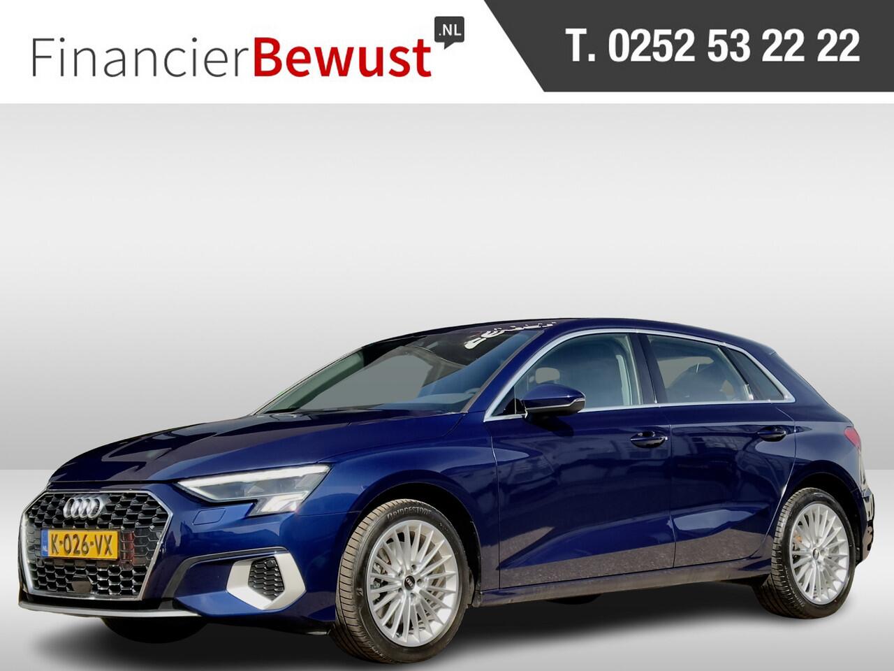 Audi A3 SPORTBACK 35 TFSI ACTIE! BETAAL NU 50% 12450 DE REST IN 2JR RENTEVRIJ FINANCIEREN