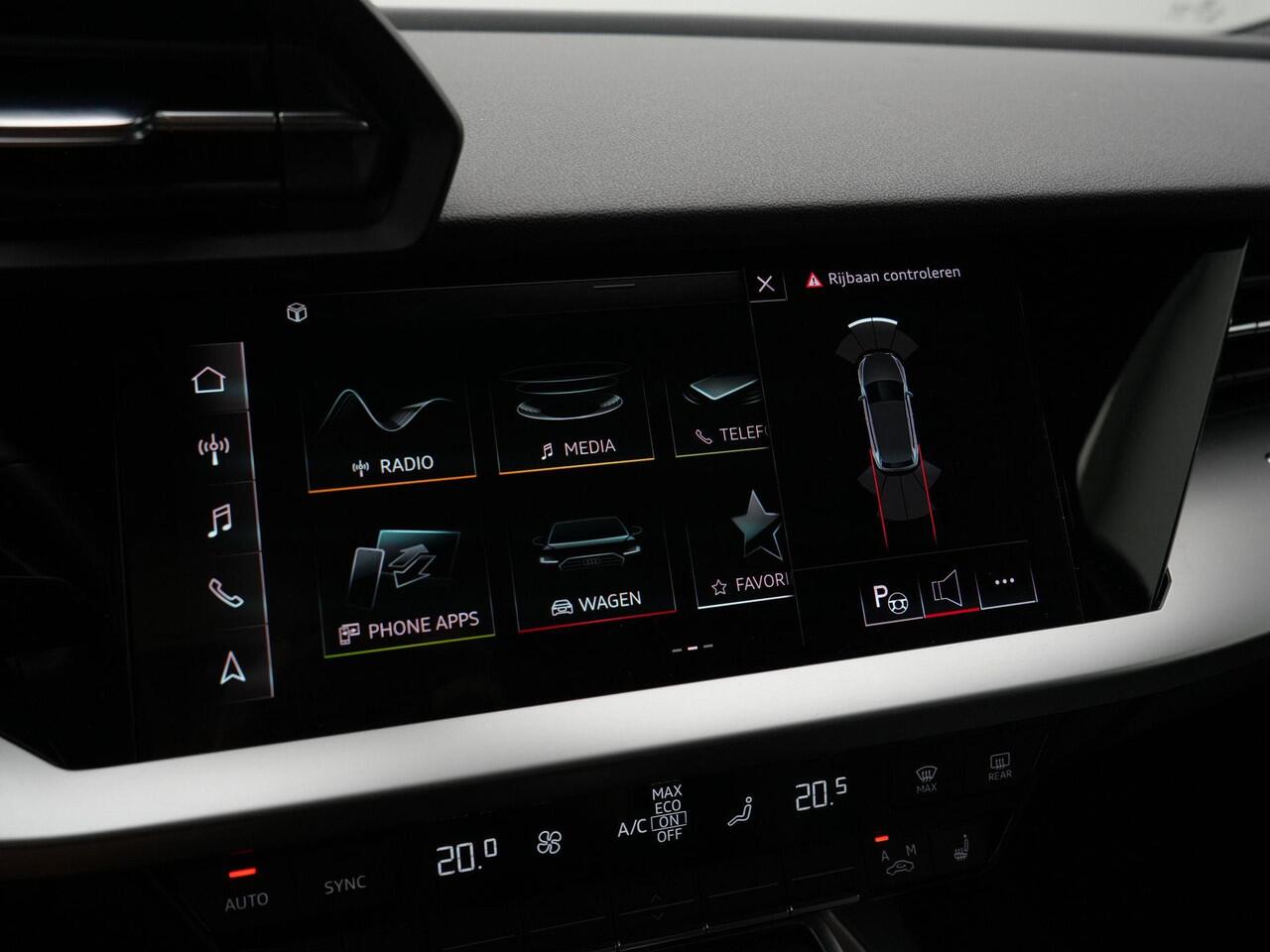 Audi A3 SPORTBACK 45 TFSI e 245 pk S-tronic Advanced edition / S-Line | Panoramadak | Leder | Stoelverwarming | Navigatie | Parkeersensoren voor/achter