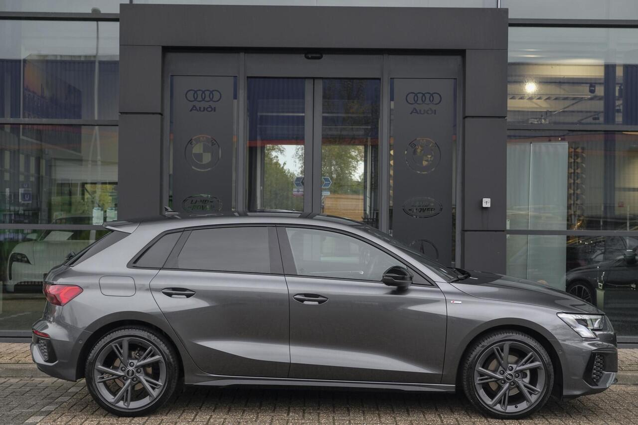 Audi A3 SPORTBACK 30 TFSI 110pk S-line Virtual cockpit Sportstoelen Clima Cruise NLauto 18" LMV Daytonagrijs