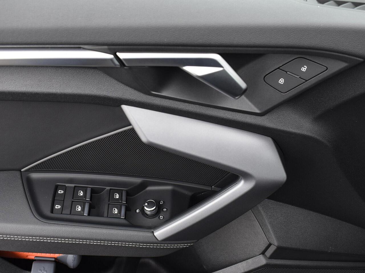 Audi A3 SPORTBACK 35 TFSI S-tronic 150pk S edition · Camera · Apple/Android Car Play · Navigatie · ACC · Verkeersbord Detectie · Sportstoelen · Garantie tot 13-01-2029 of 100.000km