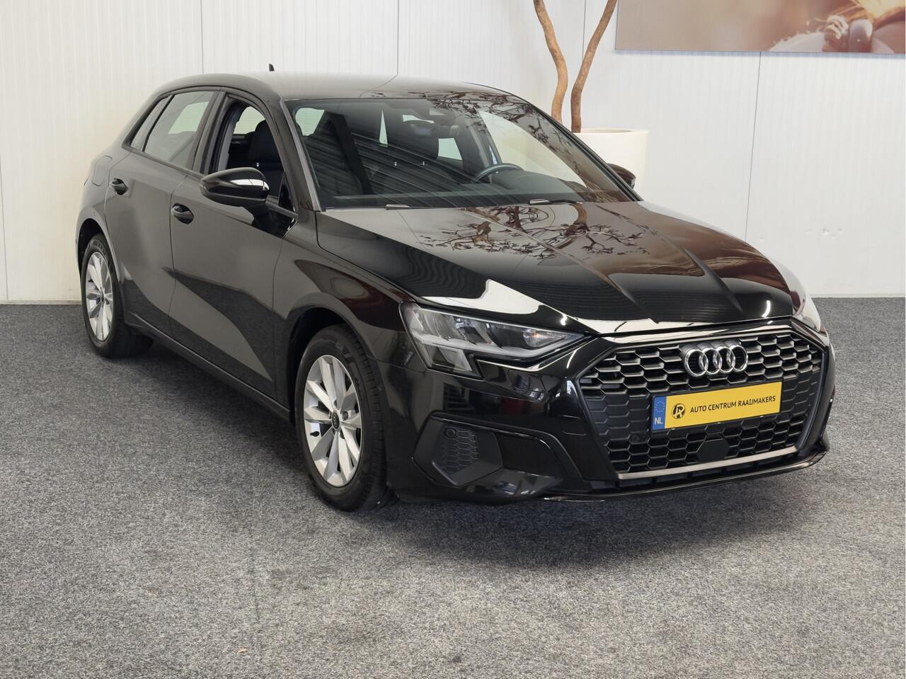 Audi A3 SPORTBACK 30 TFSI PRO LINE MILD HYBRIDE NAVIGATIE CRUISE CONTROL CLIMATE CONTROL BLUETOOTH TELEFOON APPLE CARPLAY/ANDROID RIJSTROOKSENSOREN KEYLESS GO PDC ZEER MOOI 3010