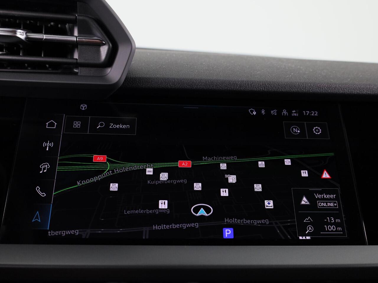 Audi A3 SPORTBACK 35 TFSI Advanced edition 150 pk S-tronic | Private lease vanaf ¤ 628,- pm | Navigatie | Parkeersensoren (Park assist) | Achteruitrijcamera | Adaptieve cruise control | LED koplampen |