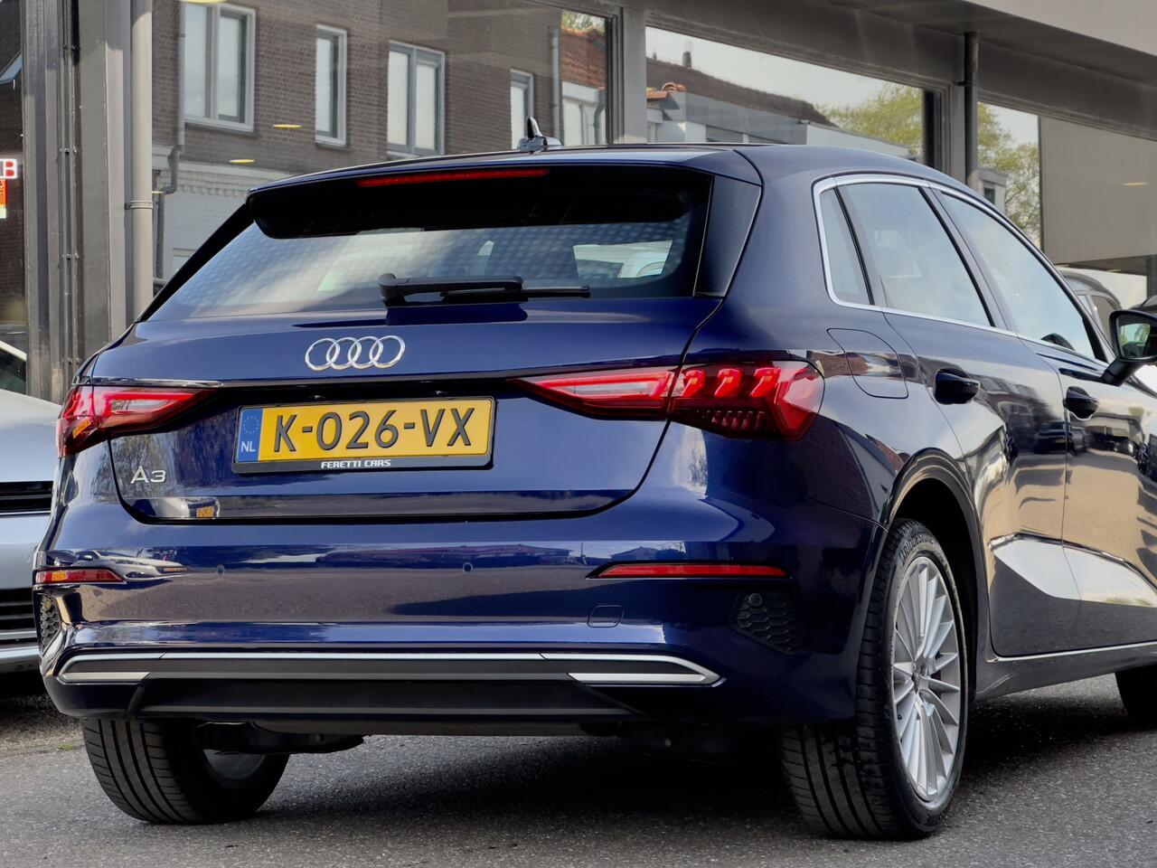 Audi A3 SPORTBACK 35 TFSI AUT7 EDITION 97D.KM NAVI AIRCO DIGI-DASH APPLE-CARPLAY LED LMV PDC