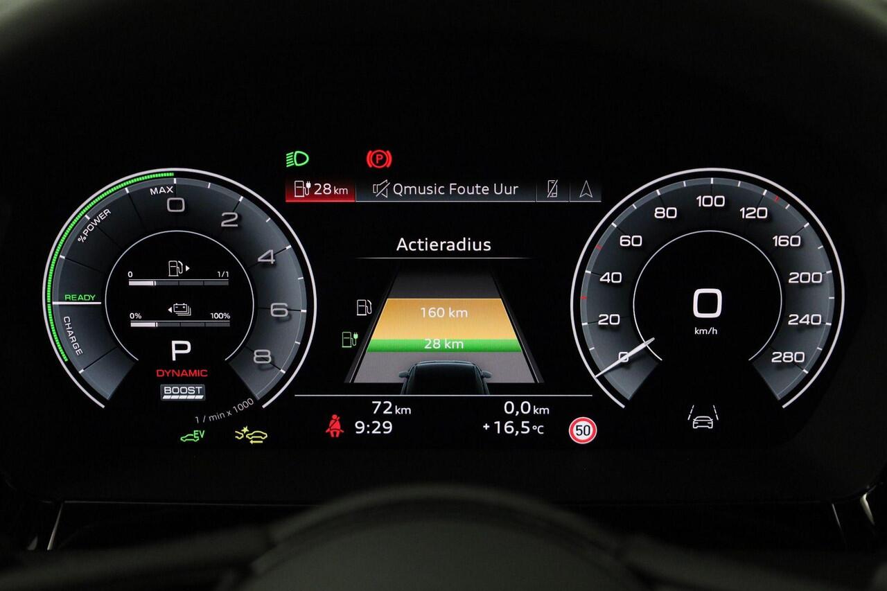 Audi A3 SPORTBACK 40 TFSI e 204 pk Advanced edition | Assis.pak driving+parking plus | Optiekpakket zwart plus | Warmtewerend glas donker tint | Trekhaak |