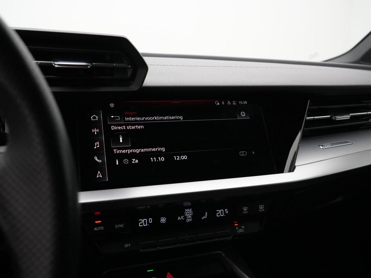 Audi A3 SPORTBACK 40 TFSI e 204 pk S-tronic Advanced edition / S-Line | Head-up display | Parkeersensoren achter | Standkachel